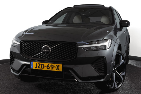 Volvo XC60 2.0 T8 Plug-in hybrid AWD Ultra Dark Org. NL. | Forest Lake | S/K-Panodak | Adapt. Cruise | Stoel-+Stuurverw. | PDC | 360 Camera | NAV + App. Connect | ECC | Elek. Klep | LM 22" |