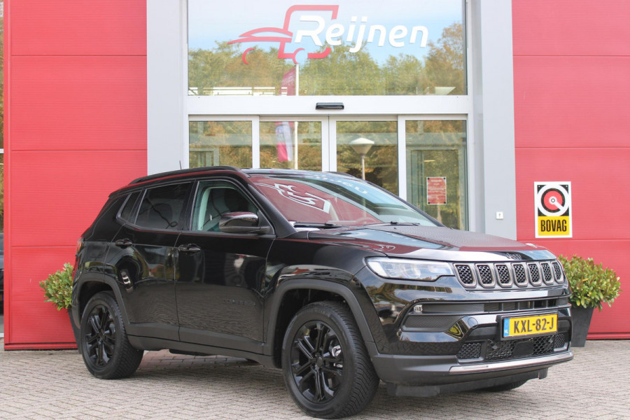 Jeep Compass 4xe 240PK Plug-in Hybrid ELECTRIC UPLAND | LAGE KM STAND! | NAVIGATIE | DRAADLOZE APPLE CARPLAY/ANDROID AUTO | DRAADLOZE TELEFOONLADER | ALL SEASON BANDEN | KEYLESS ENTRY/START | ADAPTIVE CRUISE CONTROL | FULL LED KOPLAMPEN | 17" LICHTMETALEN VELGEN | CLIMATE CONTROL | DAB+ RADIO |