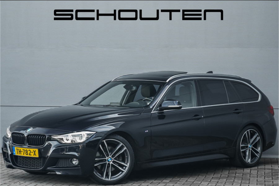 BMW 3 Serie Touring 330i High Executive M-Sport Pano Leder Stuur & Stoelverw PDC 19"