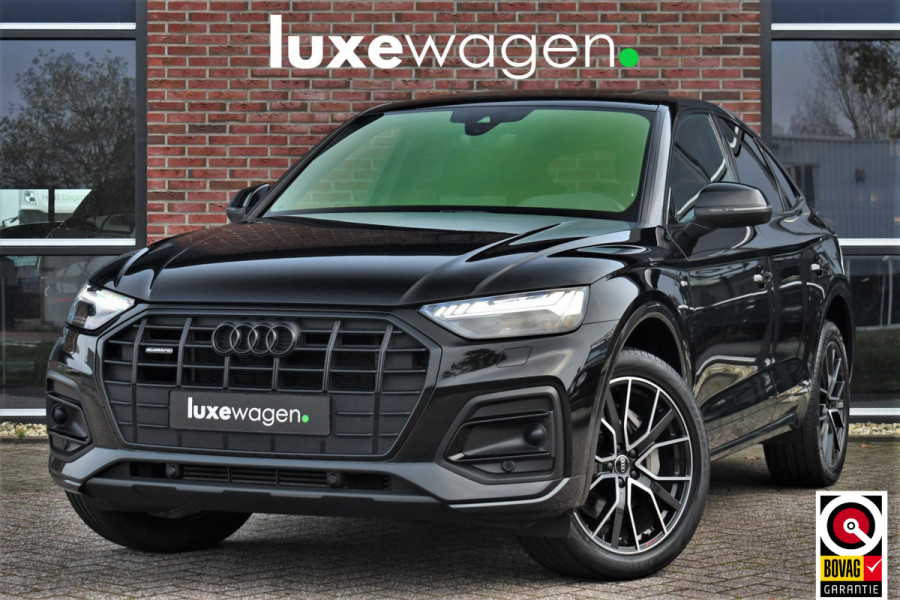 Audi Q5 Sportback 50 TFSI e S-Line Pano ACC El-zetels Ruitstiksel 20inch Camera