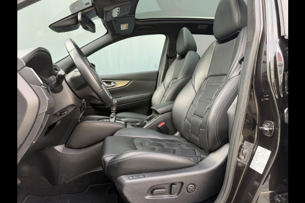 Nissan QASHQAI BWJ 2019 | 1.2T 116PK Tekna + | TREKHAAK | PANO DAK | LEER | CLIMA | 360 CAMERA | STOELVERW | 19'' LMV |