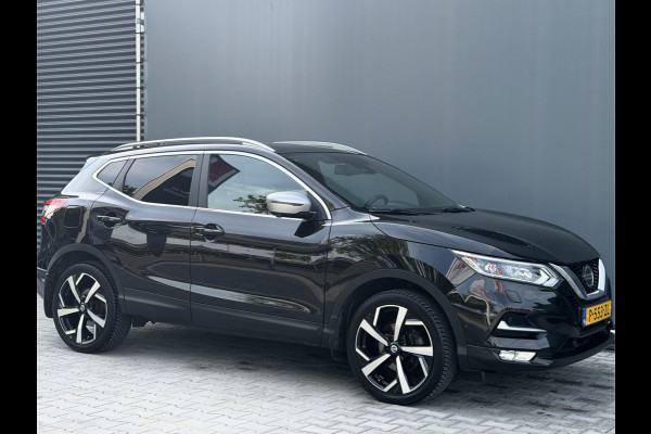 Nissan QASHQAI BWJ 2019 | 1.2T 116PK Tekna + | TREKHAAK | PANO DAK | LEER | CLIMA | 360 CAMERA | STOELVERW | 19'' LMV |