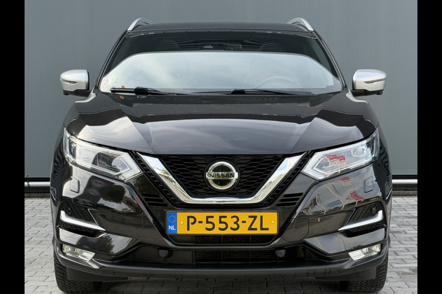 Nissan QASHQAI BWJ 2019 | 1.2T 116PK Tekna + | TREKHAAK | PANO DAK | LEER | CLIMA | 360 CAMERA | STOELVERW | 19'' LMV |