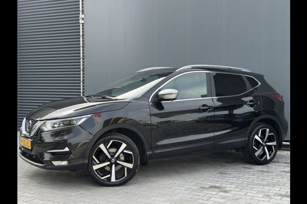 Nissan QASHQAI BWJ 2019 | 1.2T 116PK Tekna + | TREKHAAK | PANO DAK | LEER | CLIMA | 360 CAMERA | STOELVERW | 19'' LMV |