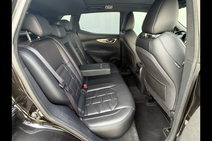 Nissan QASHQAI BWJ 2019 | 1.2T 116PK Tekna + | TREKHAAK | PANO DAK | LEER | CLIMA | 360 CAMERA | STOELVERW | 19'' LMV |