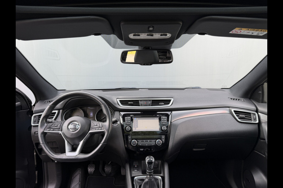 Nissan QASHQAI BWJ 2019 | 1.2T 116PK Tekna + | TREKHAAK | PANO DAK | LEER | CLIMA | 360 CAMERA | STOELVERW | 19'' LMV |