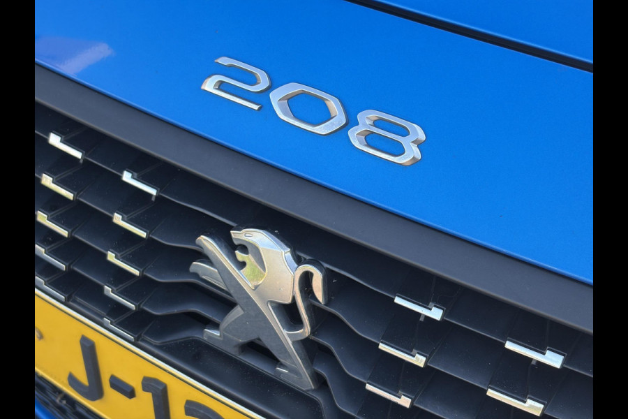Peugeot 208 1.2 PureTech Allure ✓D-riem vv in 10-2025✓1e Eigenaar✓360° Camera✓Carplay✓Navi✓101pk✓LED✓Clima✓Cruise✓6 Bak✓Pdc✓Lm velgen✓Halfleder✓Recent beurt gehad✓N.A.P✓Apk tot 08-2028