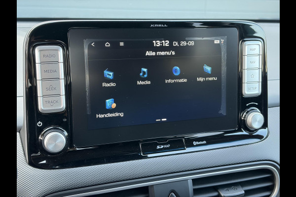 Hyundai Kona EV Premium 64 kWh ✓Soh 93.2 %✓2e Eigenaar✓Carplay✓Camera✓Navi✓Keyless✓Halfleder✓Rijstrooksensor✓Dodehoeksensor✓Pdc V+A✓Lm velgen✓Clima✓Cruise✓204pk✓N.A.P✓Apk tot 09-2027