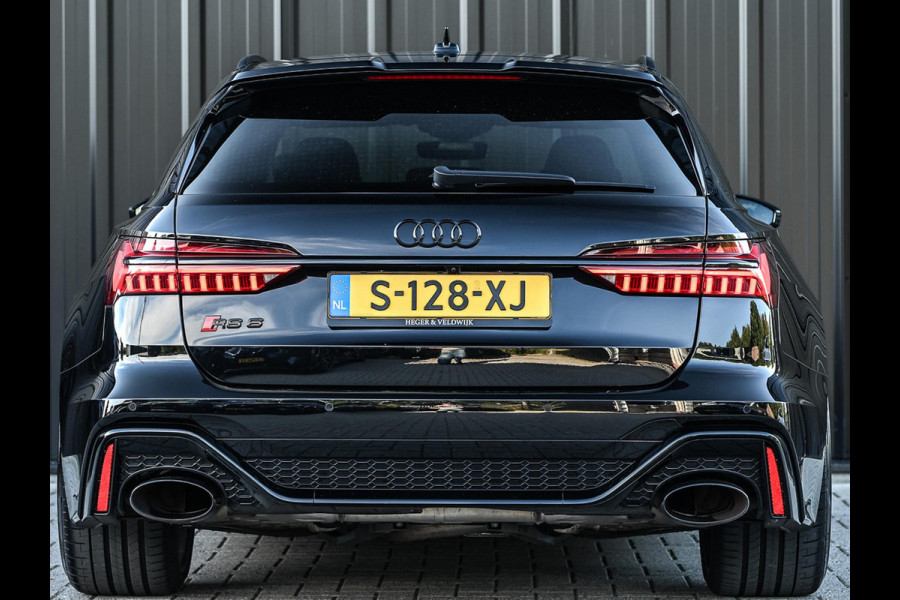 Audi A6 Avant RS 6 TFSI quattro | Achterasbesturing | VOSSEN Velgen | B&O | 360 Camera | Luchtvering | Memory Seat | Stoelverwarming V+A | Stuurverwarming | Ambiance Interieur | Trekhaak |