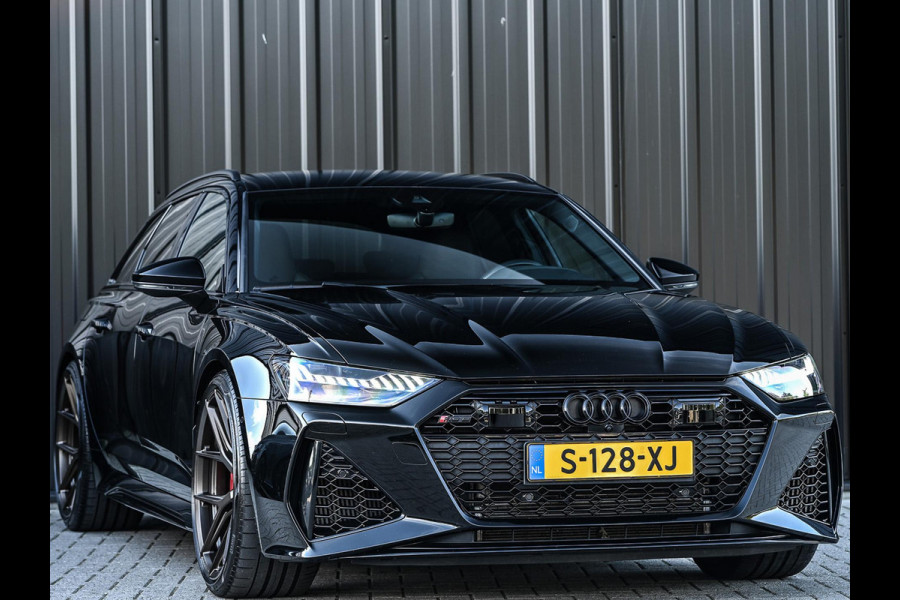 Audi A6 Avant RS 6 TFSI quattro | Achterasbesturing | VOSSEN Velgen | B&O | 360 Camera | Luchtvering | Memory Seat | Stoelverwarming V+A | Stuurverwarming | Ambiance Interieur | Trekhaak |