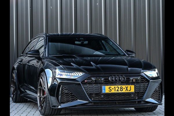 Audi A6 Avant RS 6 TFSI quattro | Achterasbesturing | VOSSEN Velgen | B&O | 360 Camera | Luchtvering | Memory Seat | Stoelverwarming V+A | Stuurverwarming | Ambiance Interieur | Trekhaak |