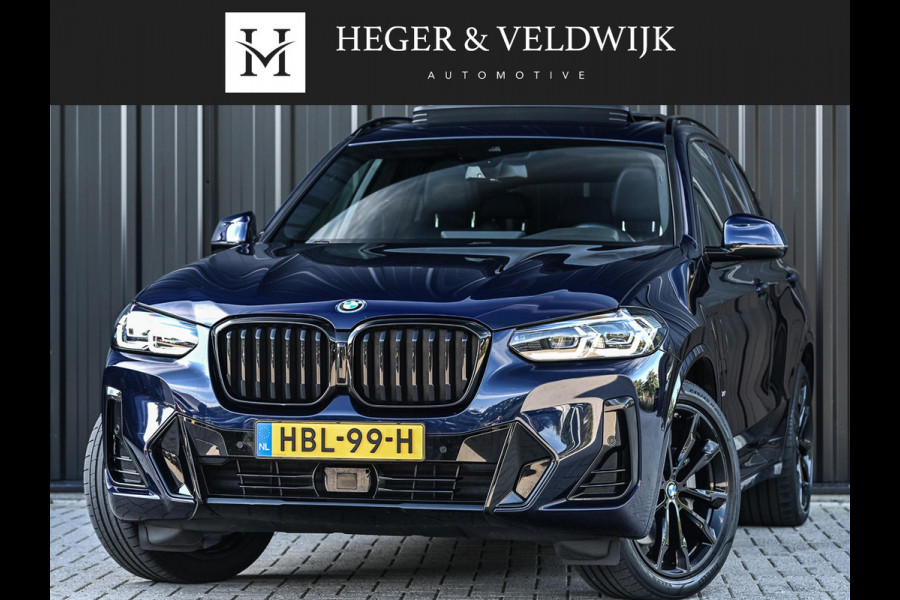 BMW X3 xDrive30e High Executive M-sport | Panoramadak | Harman/Kardon | Camera | Active Cruise | Memory Seat | BMW Gesture Control | Stuurverwarming | Stoelverwarming | Trekhaak |