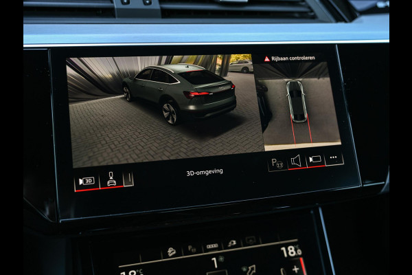 Audi Q8 e-tron Sportback 55 quattro S Edition 115 kWh 408pk | Panoramadak | 360 Camera | Luchtvering | Adaptive Cruise | Memory Seat | Stoel + Stuurverwarming | Keyless Entry | Elektr. Verst. Stuur |