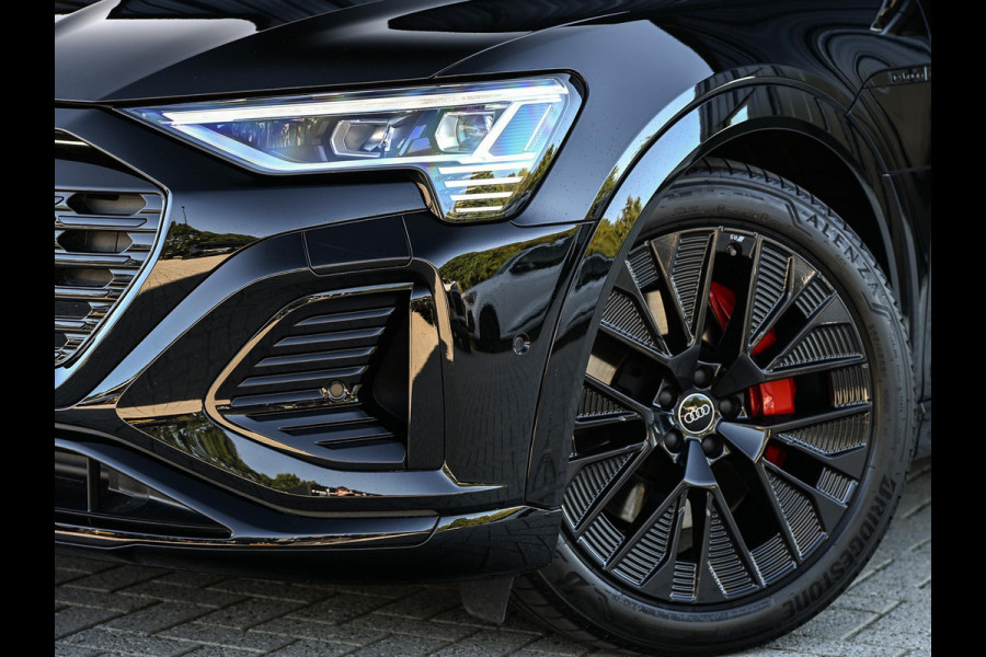 Audi Q8 e-tron Sportback 55 quattro S Edition 115 kWh 408pk | Panoramadak | 360 Camera | Luchtvering | Adaptive Cruise | Memory Seat | Stoel + Stuurverwarming | Keyless Entry | Elektr. Verst. Stuur |