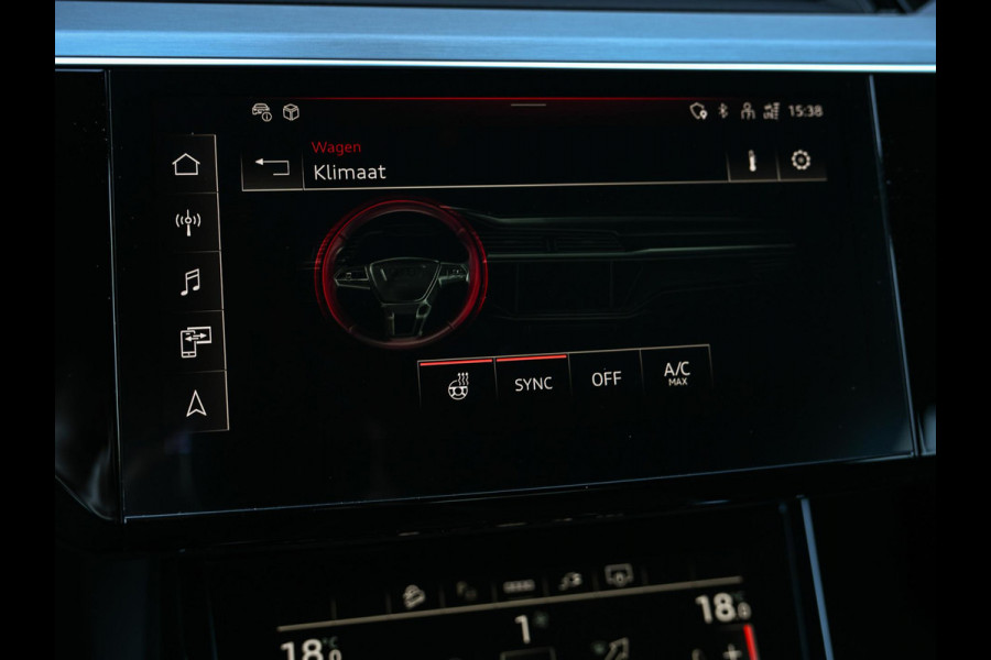 Audi Q8 e-tron Sportback 55 quattro S Edition 115 kWh 408pk | Panoramadak | 360 Camera | Luchtvering | Adaptive Cruise | Memory Seat | Stoel + Stuurverwarming | Keyless Entry | Elektr. Verst. Stuur |