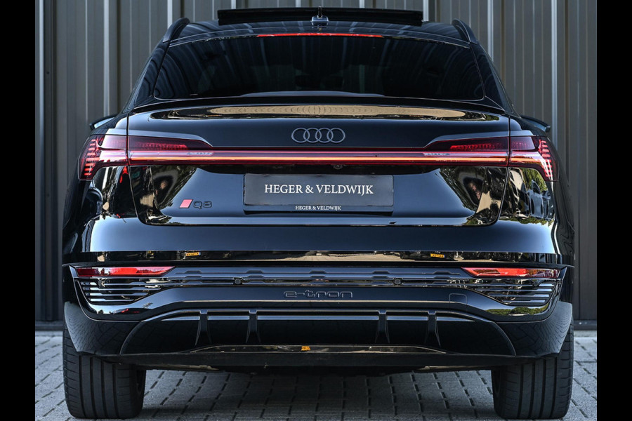 Audi Q8 e-tron Sportback 55 quattro S Edition 115 kWh 408pk | Panoramadak | 360 Camera | Luchtvering | Adaptive Cruise | Memory Seat | Stoel + Stuurverwarming | Keyless Entry | Elektr. Verst. Stuur |