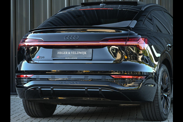 Audi Q8 e-tron Sportback 55 quattro S Edition 115 kWh 408pk | Panoramadak | 360 Camera | Luchtvering | Adaptive Cruise | Memory Seat | Stoel + Stuurverwarming | Keyless Entry | Elektr. Verst. Stuur |