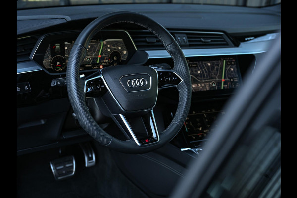 Audi Q8 e-tron Sportback 55 quattro S Edition 115 kWh 408pk | Panoramadak | 360 Camera | Luchtvering | Adaptive Cruise | Memory Seat | Stoel + Stuurverwarming | Keyless Entry | Elektr. Verst. Stuur |