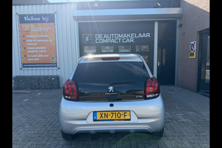 Peugeot 108 1.0 e-VTi Allure TOP! | AUTOMAAT | 61.722 KM | CLIMATE | CAMERA | OPEN DAK |