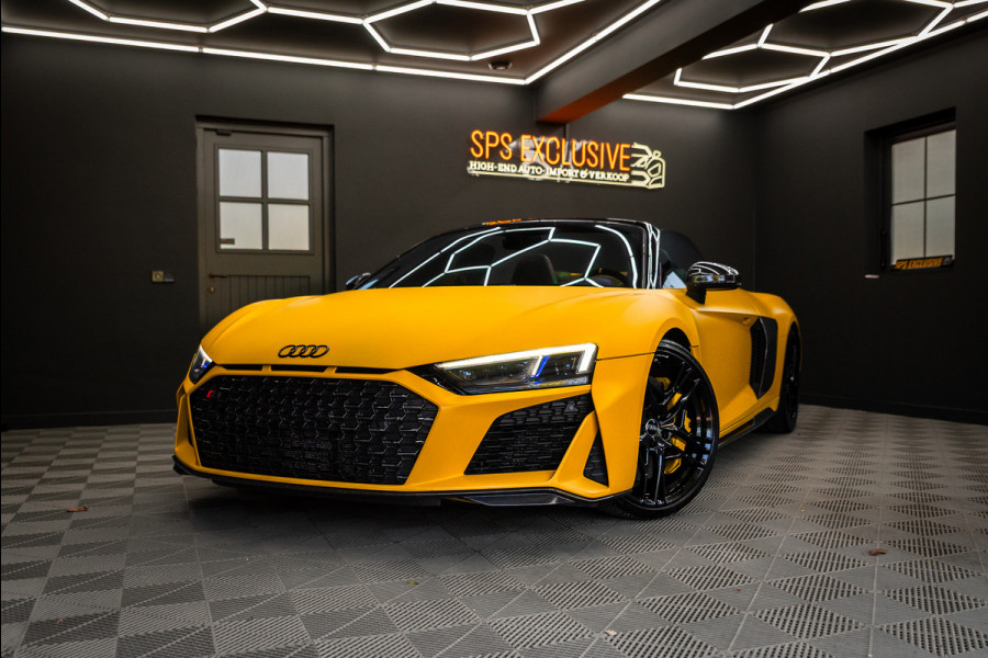 Audi R8 Spyder 5.2 performance quattro / Buckets / Capristo / Keramisch / Non OPF / B&O / Exclusive