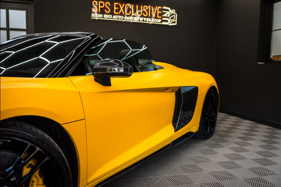 Audi R8 Spyder 5.2 performance quattro / Buckets / Capristo / Keramisch / Non OPF / B&O / Exclusive