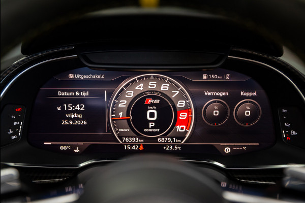 Audi R8 Spyder 5.2 performance quattro / Buckets / Capristo / Keramisch / Non OPF / B&O / Exclusive