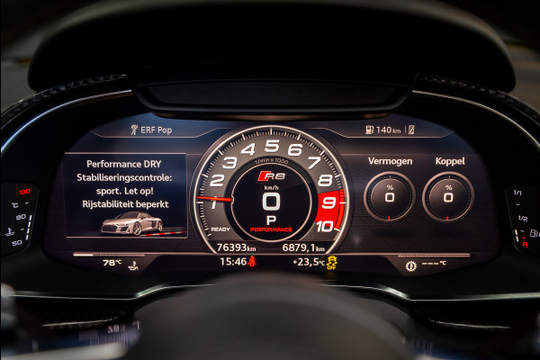 Audi R8 Spyder 5.2 performance quattro / Buckets / Capristo / Keramisch / Non OPF / B&O / Exclusive