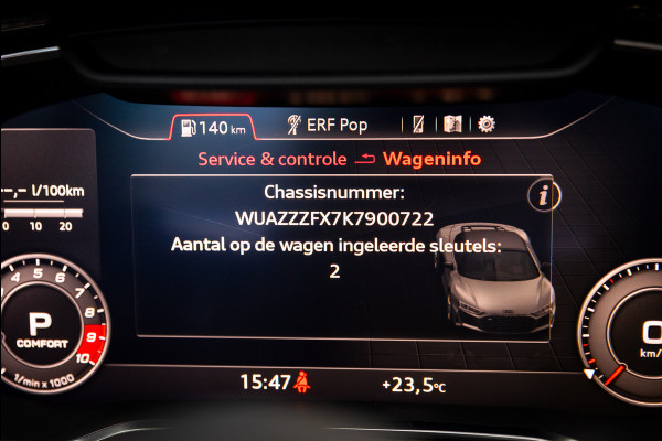 Audi R8 Spyder 5.2 performance quattro / Buckets / Capristo / Keramisch / Non OPF / B&O / Exclusive