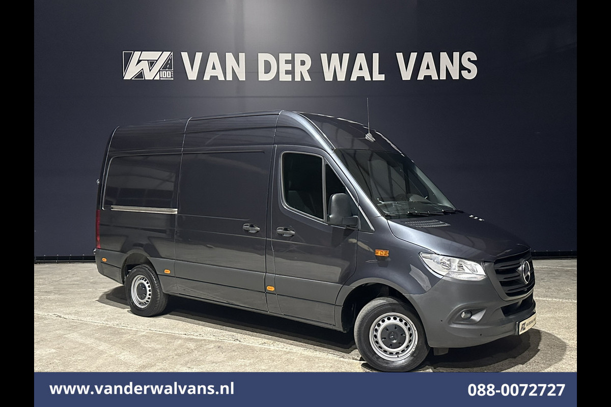 Mercedes-Benz Sprinter 317 CDI 170pk L2H2 Euro6 Airco | 360 graden Camera | Apple Carplay | Cruisecontrol | Stoelverwarming Android Auto, Chauffeursstoel, Parkeersensoren, Bijrijdersbank