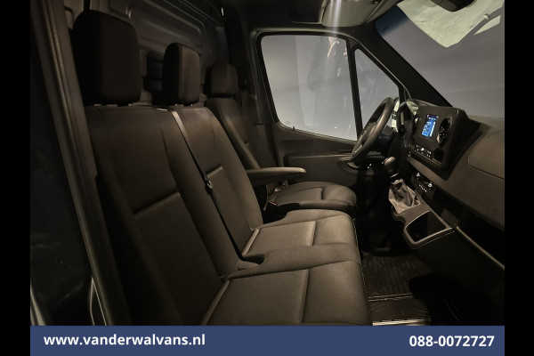Mercedes-Benz Sprinter 317 CDI 170pk L2H2 Euro6 Airco | 360 graden Camera | Apple Carplay | Cruisecontrol | Stoelverwarming Android Auto, Chauffeursstoel, Parkeersensoren, Bijrijdersbank