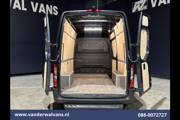 Mercedes-Benz Sprinter 317 CDI 170pk L2H2 Euro6 Airco | 360 graden Camera | Apple Carplay | Cruisecontrol | Stoelverwarming Android Auto, Chauffeursstoel, Parkeersensoren, Bijrijdersbank