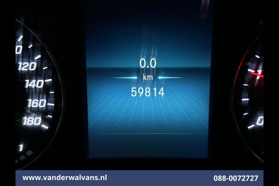 Mercedes-Benz Sprinter 317 CDI 170pk L2H2 Euro6 Airco | 360 graden Camera | Apple Carplay | Cruisecontrol | Stoelverwarming Android Auto, Chauffeursstoel, Parkeersensoren, Bijrijdersbank