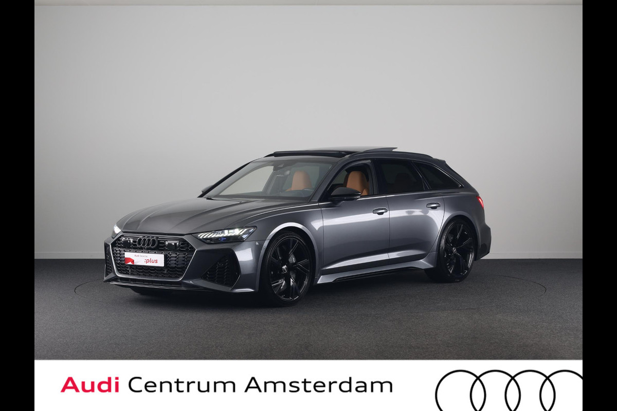 Audi RS6 Avant 4.0 TFSI quattro 600pk | Panoramadak | Keramische remmen | Head up Display | B&O | Servo sluiting | Vierwiel besturing |
