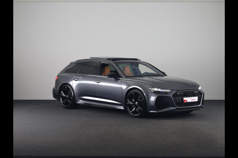 Audi RS6 Avant 4.0 TFSI quattro 600pk | Panoramadak | Keramische remmen | Head up Display | B&O | Servo sluiting | Vierwiel besturing |