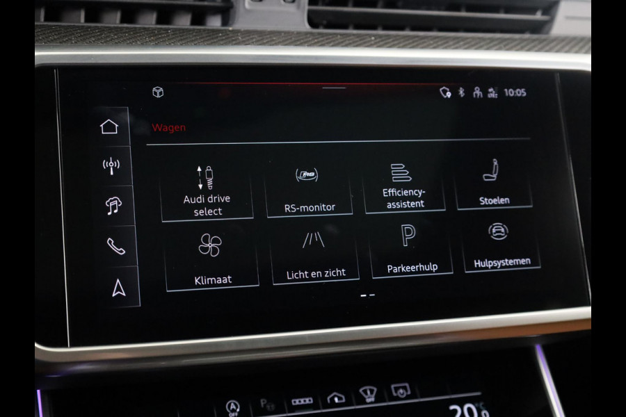 Audi RS6 Avant 4.0 TFSI quattro 600pk | Panoramadak | Keramische remmen | Head up Display | B&O | Servo sluiting | Vierwiel besturing |