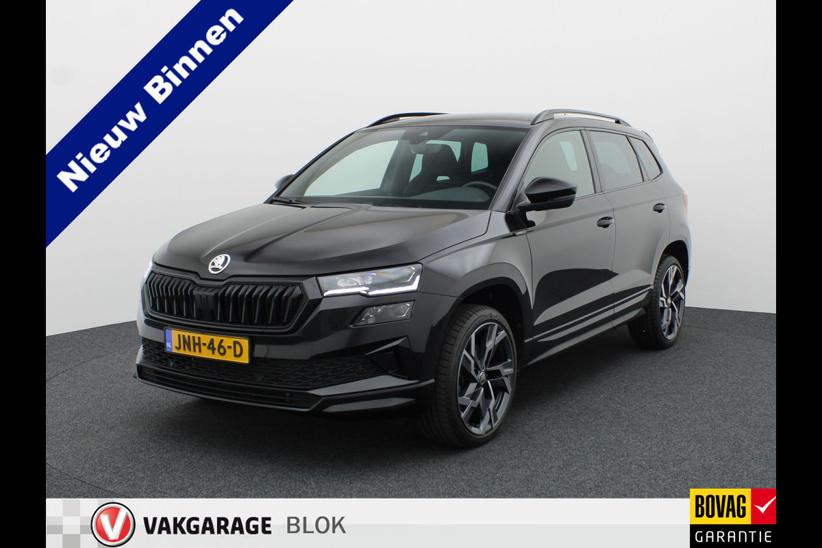Škoda Karoq 1.5 TSI ACT Sportline Business | Elk. A- Klep | Camera | 19'' | Adapt. Cr. | Keyless | Stoel & Stuur verw. | Prijs Rijklaar!!