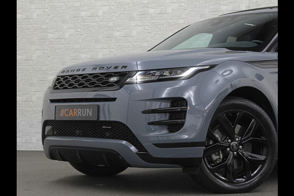 Land Rover Range Rover Evoque 1.5 P300e AWD R-Dynamic | Panorama | Leder | Meridian-Sound | Black-Optic | Sfeerverlichting | Stoelverwarming | Stuurverwarming | Camera | Elek. Achterklep | Voorruit Verwarming | Elektrische Stoelen | Lane Assist |