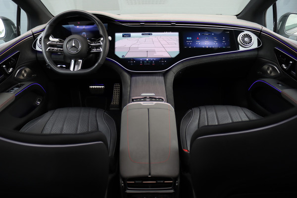 Mercedes-Benz EQS 580 4MATIC AMG Line 108 kWh | Luchtvering | Hyperscreen | Achterasbesturing | Distronic+ | Stoelventilatie | Massage | HUD | Verwarmd Stuurwiel | Digital Light |