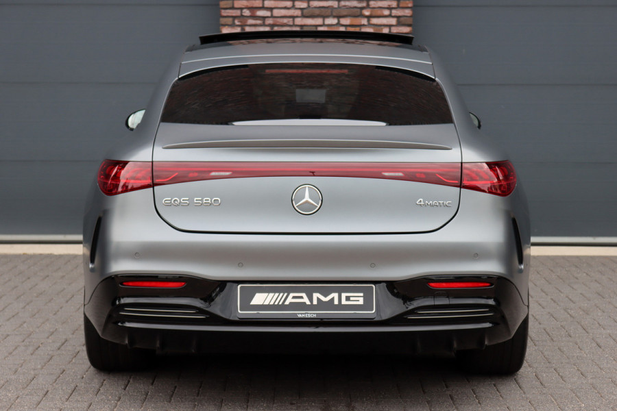 Mercedes-Benz EQS 580 4MATIC AMG Line 108 kWh | Luchtvering | Hyperscreen | Achterasbesturing | Distronic+ | Stoelventilatie | Massage | HUD | Verwarmd Stuurwiel | Digital Light |