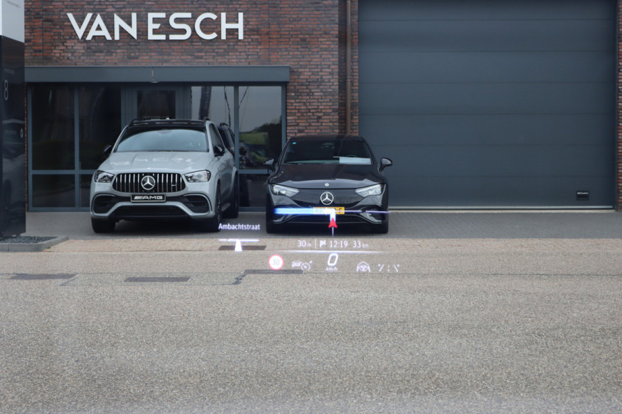 Mercedes-Benz EQS 580 4MATIC AMG Line 108 kWh | Luchtvering | Hyperscreen | Achterasbesturing | Distronic+ | Stoelventilatie | Massage | HUD | Verwarmd Stuurwiel | Digital Light |