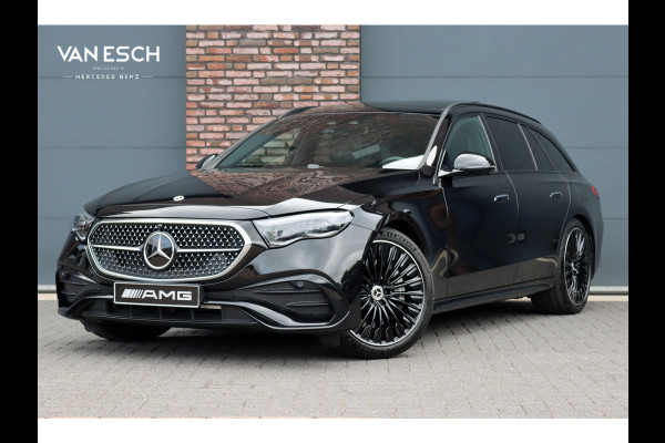 Mercedes-Benz E-Klasse Estate 300 e AMG Line | Hyperscreen | Distronic+ | Nappa Leder | Burmester | Massage | Stoelventilatie | Digital Light | Trekhaak | Pamoramdak | HUD | Verwarmd Stuurwiel |