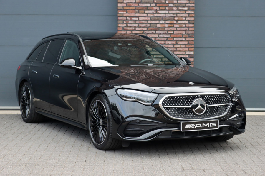 Mercedes-Benz E-Klasse Estate 300 e AMG Line | Hyperscreen | Distronic+ | Nappa Leder | Burmester | Massage | Stoelventilatie | Digital Light | Trekhaak | Pamoramdak | HUD | Verwarmd Stuurwiel |