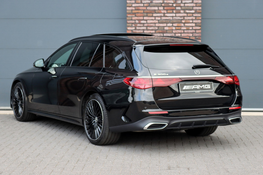 Mercedes-Benz E-Klasse Estate 300 e AMG Line | Hyperscreen | Distronic+ | Nappa Leder | Burmester | Massage | Stoelventilatie | Digital Light | Trekhaak | Pamoramdak | HUD | Verwarmd Stuurwiel |