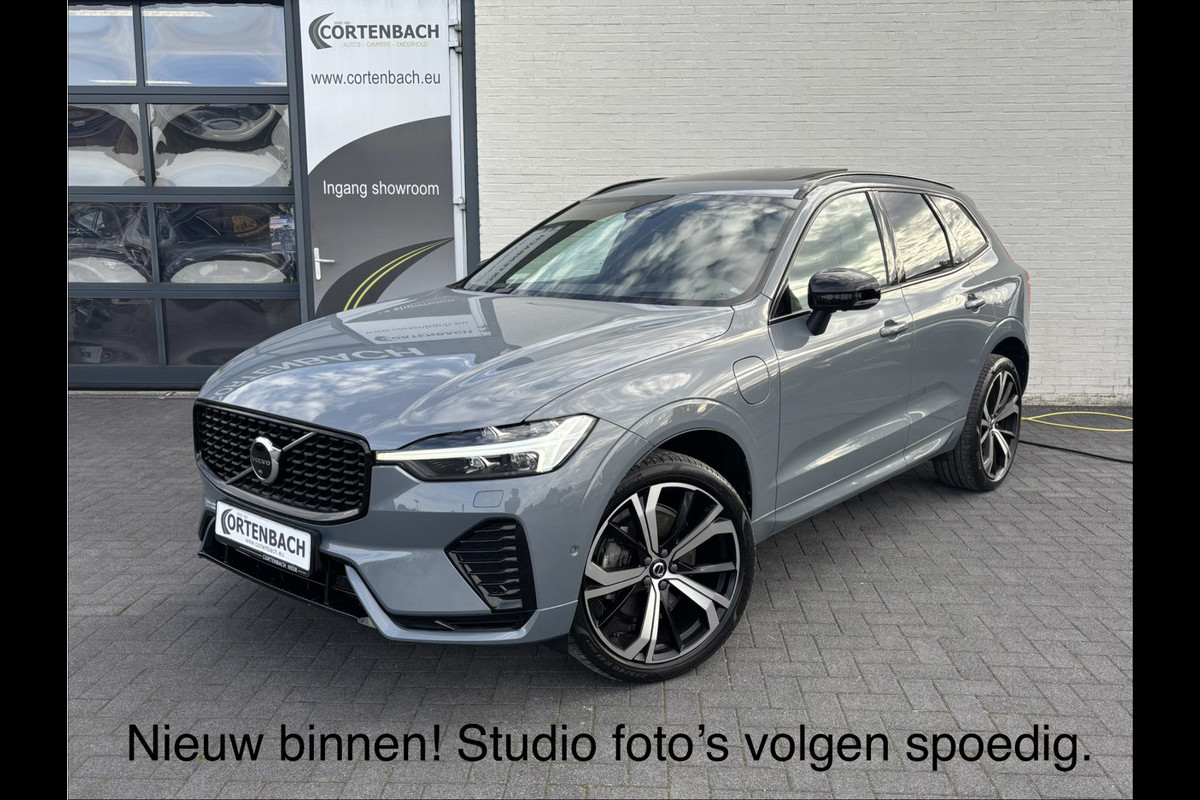 Volvo XC60 2.0 T8 Plug-in hybrid AWD Ultimate Dark Long Range | Zwenkbare trekhaak | Panoramadak | Adaptieve cruise | Memory | Blis | Harman Kardon |