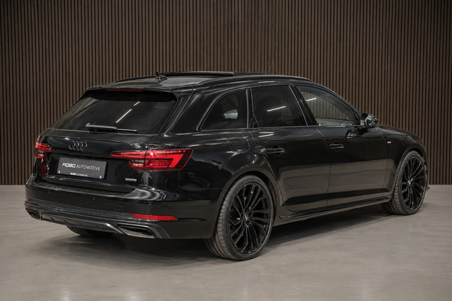 Audi A4 Avant 45 TFSI quattro Sport S line black edition S-Line | Panoramadak | Bang & Olufsen | Standkachel | Head-Up Display | Apple Carplay | Keyless | Trekhaak | LED | Cruise Control | Navigatie | Camera