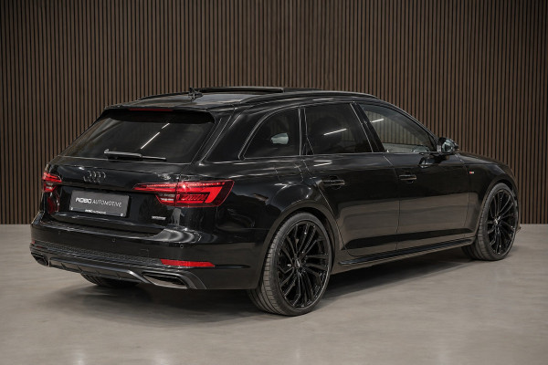 Audi A4 Avant 45 TFSI quattro Sport S line black edition S-Line | Panoramadak | Bang & Olufsen | Standkachel | Head-Up Display | Apple Carplay | Keyless | Trekhaak | LED | Cruise Control | Navigatie | Camera