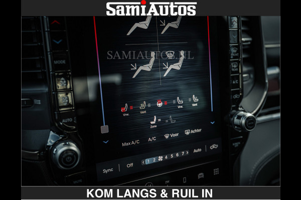 Dodge Ram LIMITED 2027 5.7 V8 HEMI | €79.950 excl excl | MAXIMAAL UITGERUST | NIEUWE KLEUR Granite Crystal Pearl met Ebony Red interior se DUBBELE CABINE | 5 PERSOONS | DC | Allernieuwste Limited 2027 in nieuwe kleur Granite Crystal Pearl  – volledig uitgerust met alle opties.