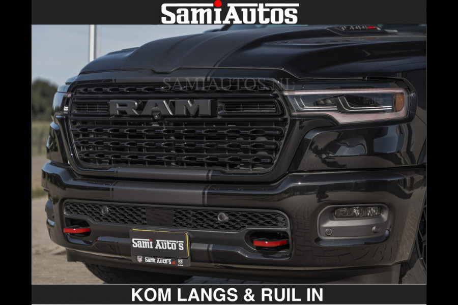 Dodge Ram LIMITED 2027 5.7 V8 HEMI | € 79950 excl excl | MAXIMAAL UITGERUST | DUBBELE CABINE | 5 PERSOONS | DC | Allernieuwste Limited uitvoering – volledig uitgerust met alle opties.