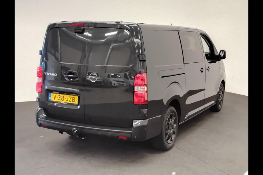 Opel Vivaro 1.5 Diesel 120pk L3 Dubbele Cabine Apple Carplay /  Android Auto Parkeersensoren V+A Trekhaak Camera Navigatie Cruise Control LED koplampen houten afwerking laadruimte