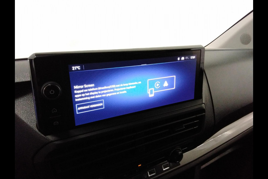 Opel Vivaro 1.5 Diesel 120pk L3 Dubbele Cabine Apple Carplay /  Android Auto Parkeersensoren V+A Trekhaak Camera Navigatie Cruise Control LED koplampen houten afwerking laadruimte